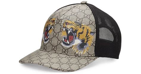 tiger gucci cap